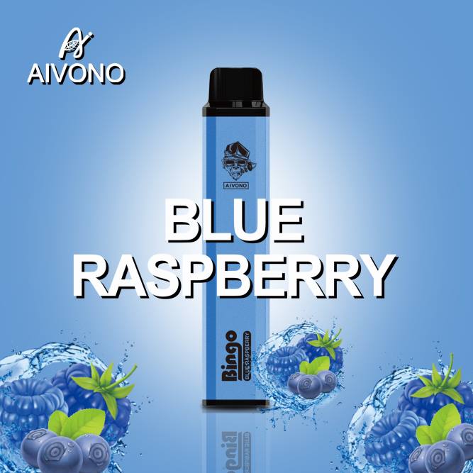 Aivono AIM BINGO 4000 mėlyna avietė - L68X143 Aivono Vape Review