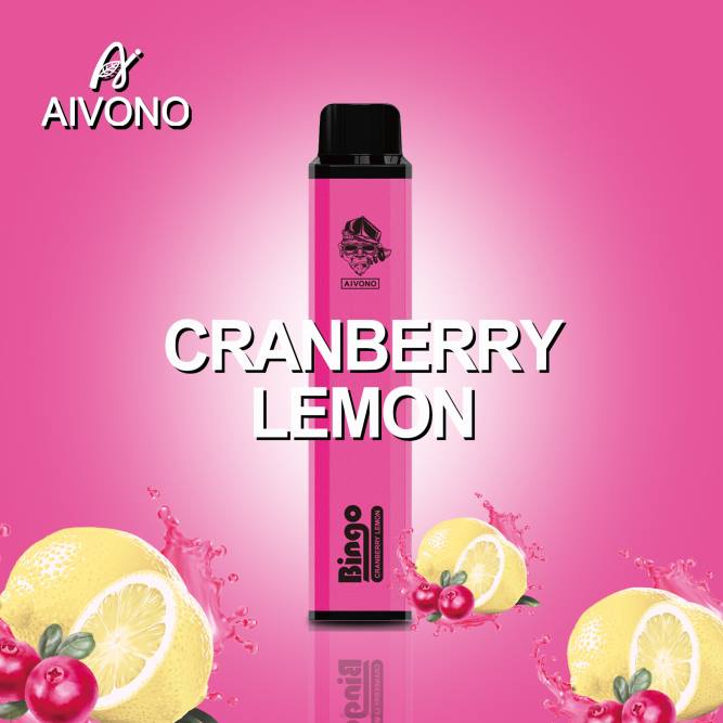 Aivono AIM BINGO 4000 spanguolių citrina - L68X140 Aivono Vape Review