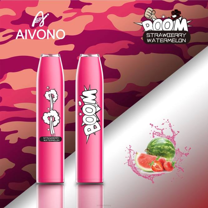 Aivono AIM BOOM 600 braškinis arbūzas - L68X364 Aivono Puffs
