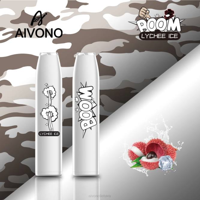 Aivono AIM BOOM 600 ličių ledas - L68X365 Aivono Vape Review