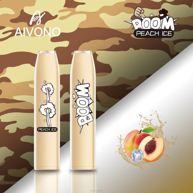 Aivono AIM BOOM 600 persikų ledas - L68X362 Aivono Vape Review