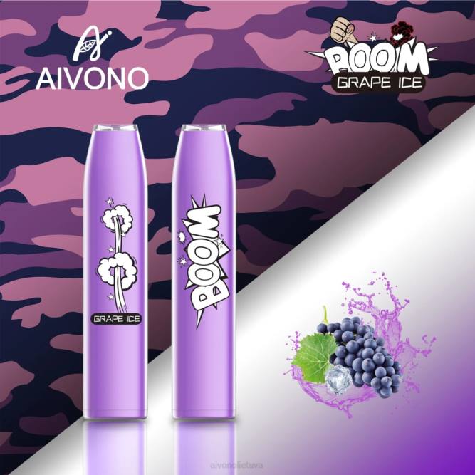 Aivono AIM BOOM 600 vynuogių ledas - L68X359 Aivono Vape Review
