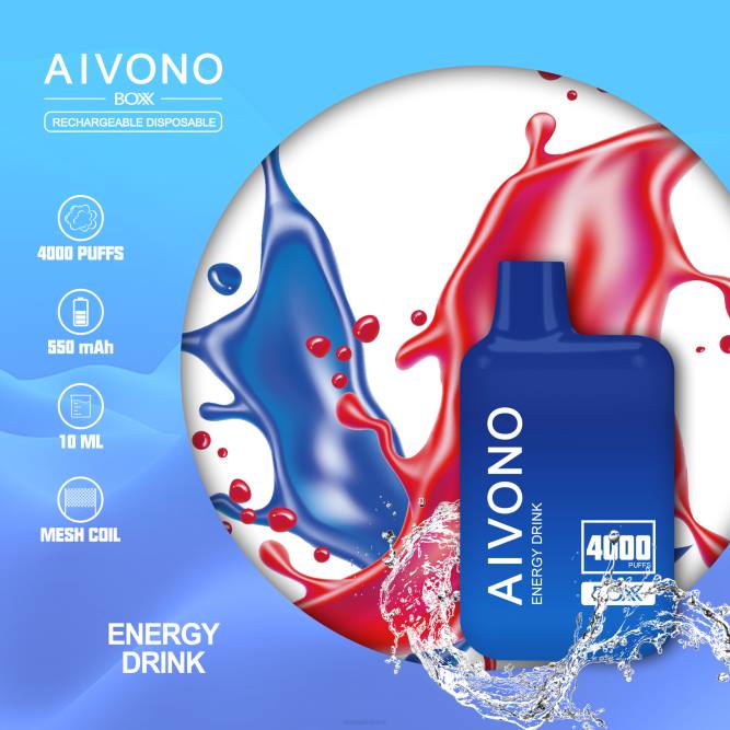 Aivono AIM BOXX 4000 energetinis gėrimas - L68X225 Aivono Lietuva