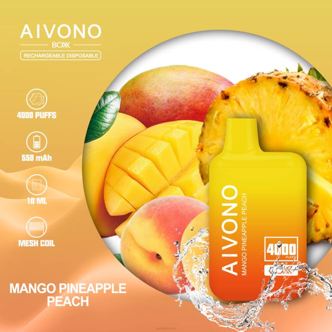 Aivono AIM BOXX 4000 mango ananasų persikas - L68X219 Aivono Lietuva