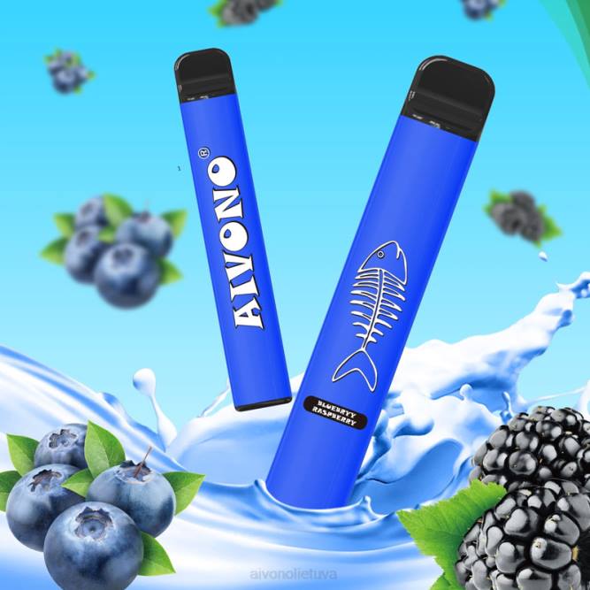 Aivono AIM FISHBONE 600 mėlynių aviečių - L68X281 Aivono Vape Review