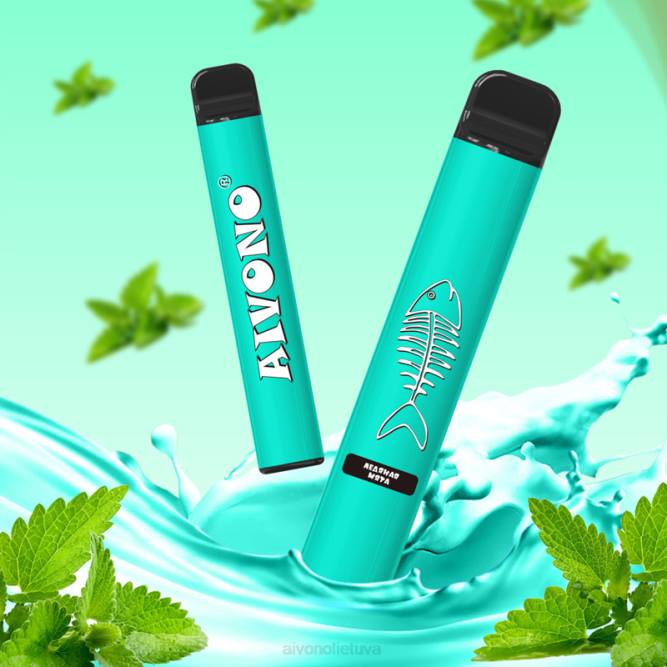 Aivono AIM FISHBONE 600 vėsios mėtos - L68X278 Aivono Vape Review