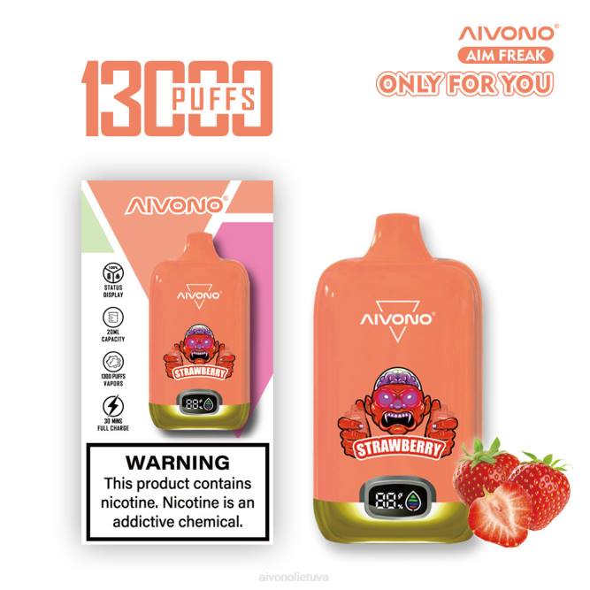 Aivono AIM FREAK 13 000 braškių - L68X243 Aivono Lietuva