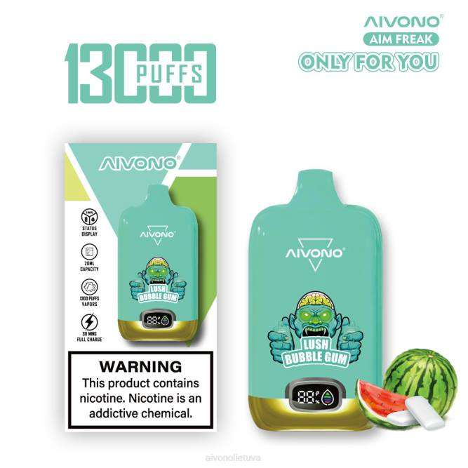 Aivono AIM FREAK 13 000 sodri guma - L68X247 Aivono Puffs