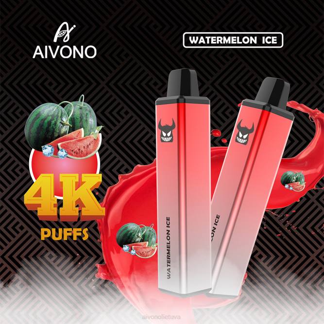 Aivono AIM FREAK 4000 arbūzų ledas - L68X253 Aivono Puffs