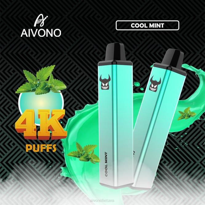Aivono AIM FREAK 4000 vėsios mėtos - L68X254 Aivono Vape Review