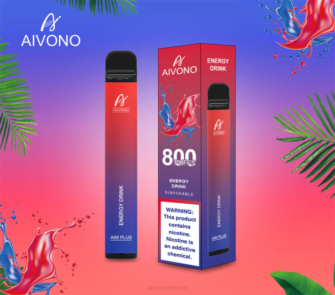 Aivono AIM PLUS 800 energetinis gėrimas - L68X201 Aivono Lietuva