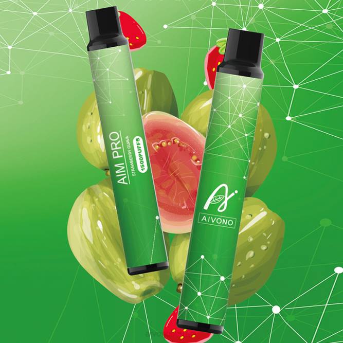 Aivono AIM PRO 1500 braškių gvajavos - L68X164 Aivono Vape Review