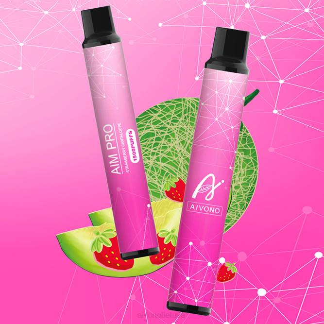 Aivono AIM PRO 1500 braškių kantalupa - L68X161 Aivono Vape Review