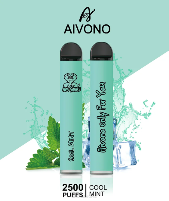Aivono AIM SNAKE 2500 vėsios mėtos - L68X302 Aivono Vape Review