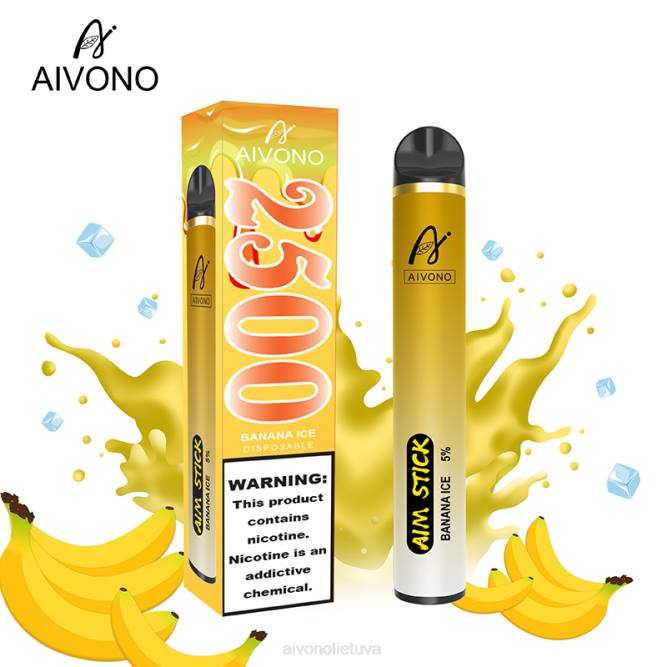 Aivono AIM STICK 2500 bananų ledas - L68X151 Aivono Puffs