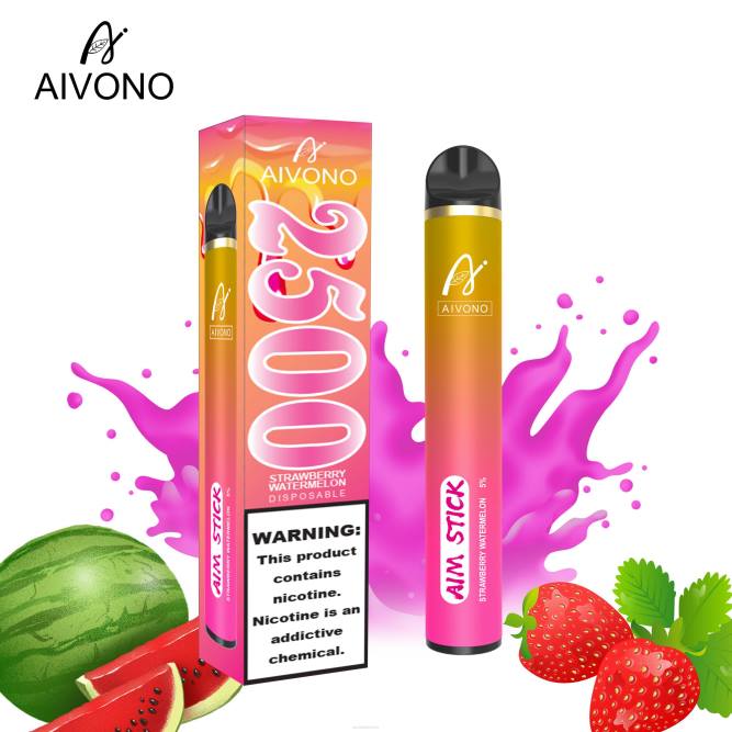 Aivono AIM STICK 2500 braškinis arbūzas - L68X149 Aivono Vape Review