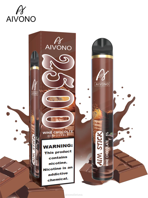 Aivono AIM STICK 2500 vyno šokoladas - L68X156 Aivono Lietuva