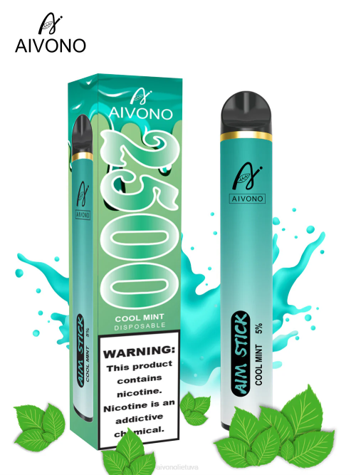 Aivono AIM STICK 2500 vėsios mėtos - L68X159 Aivono Lietuva