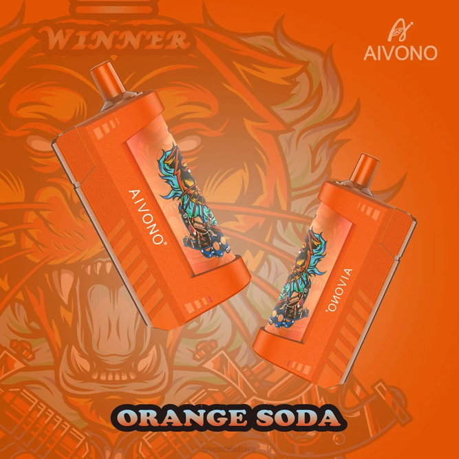 Aivono AIM WINNER 5000 apelsinų soda - L68X128 Aivono Vape Review