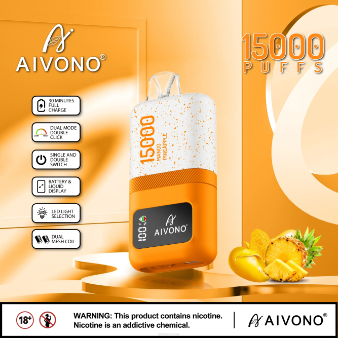 Aivono AIM magic 15 000 mango ananasas - L68X69 Aivono Lietuva