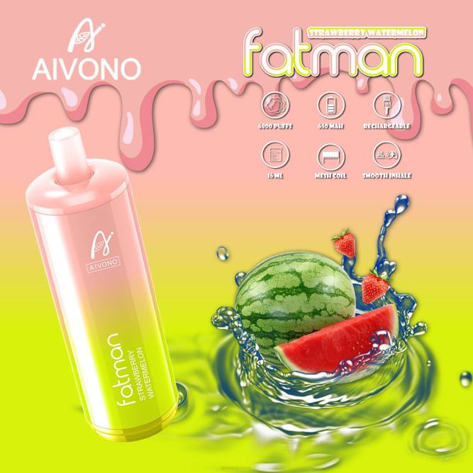 Aivono FATMAN 6800 braškinis arbūzas - L68X30 Aivono Lietuva