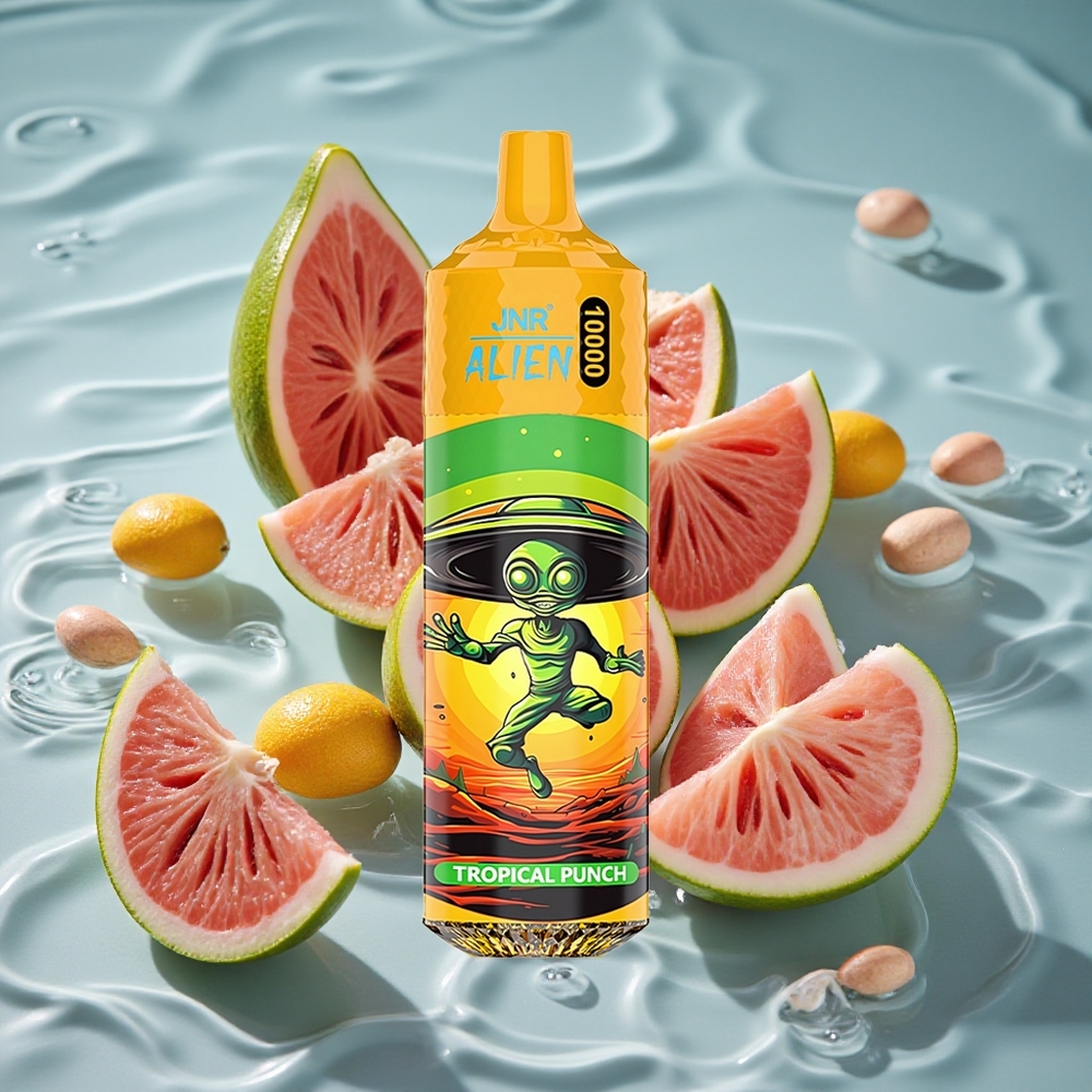JNR Alien 10000 Puffs 850mAh Akumuliatorius Puffs Tropinė Uogienė Vienkartinis Vape