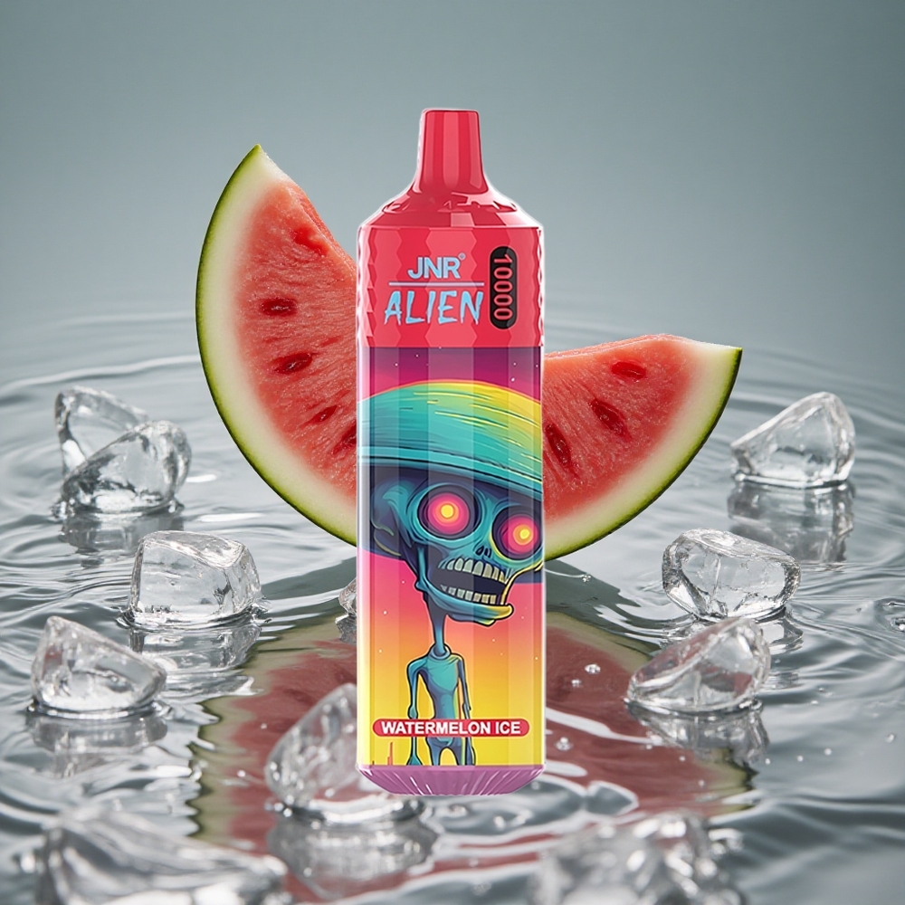 JNR Alien 10000 Puffs 850mAh Akumuliatorius Vienkartinis Vape Arbūzo Ledas