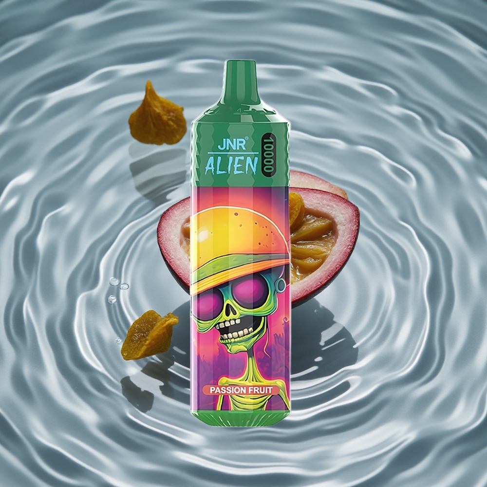 JNR Alien 10000 Puffs 850mAh Akumuliatorius Vienkartinis Vape Pasiflora