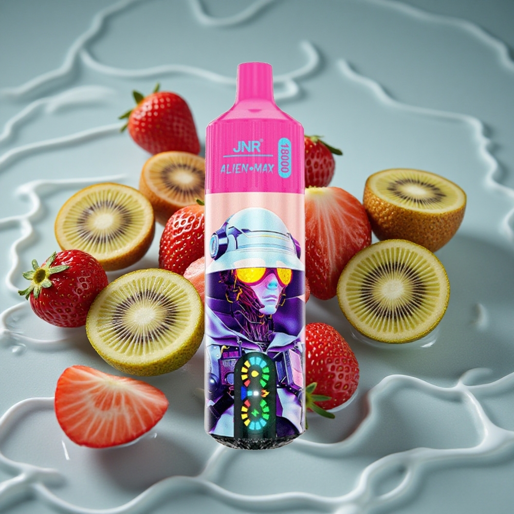 JNR Alien Max 18000 Puffs Braškė-Kiviai Vienkartinis Vape