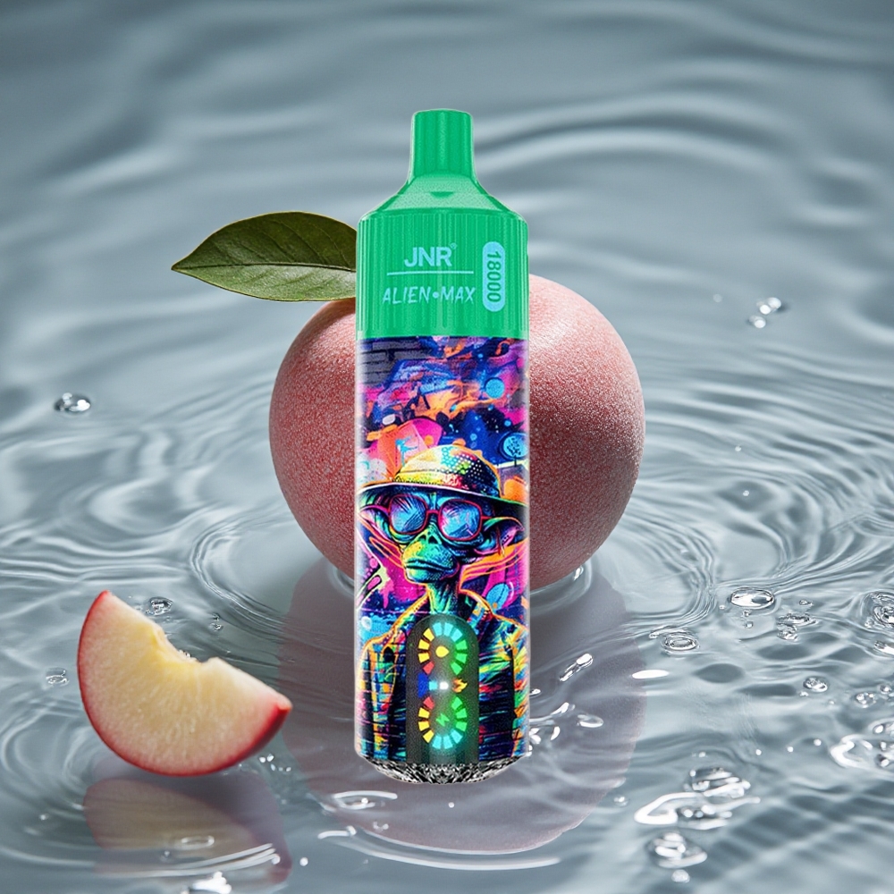 JNR Alien Max 18000 Puffs Dviguba Tinklelio Ritė su Šaldyta Obele