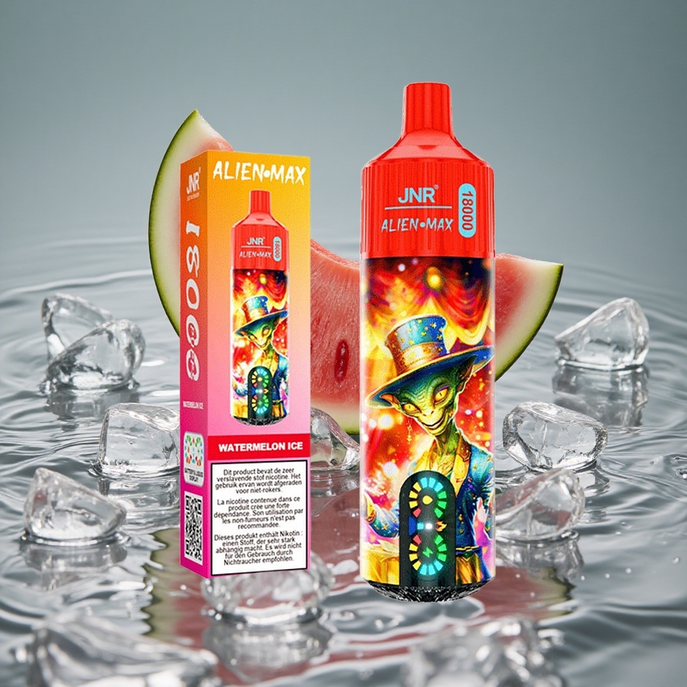 JNR Alien Max 18000 Puffs Vienkartinis Vape Arbūzo Ledas su 28ml Skysčio