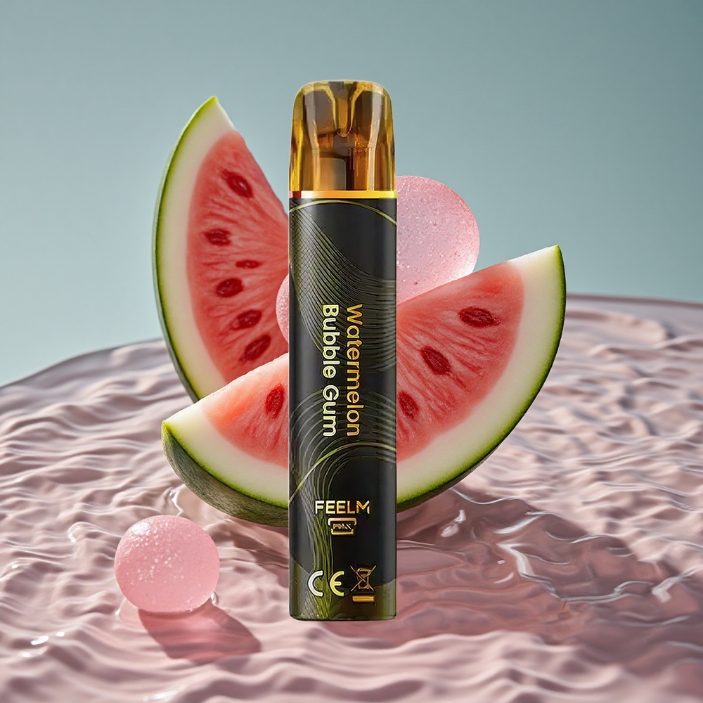 JNR BlackGolden 800 Puffs Vienkartinis Vape Arbūzas Burbulis