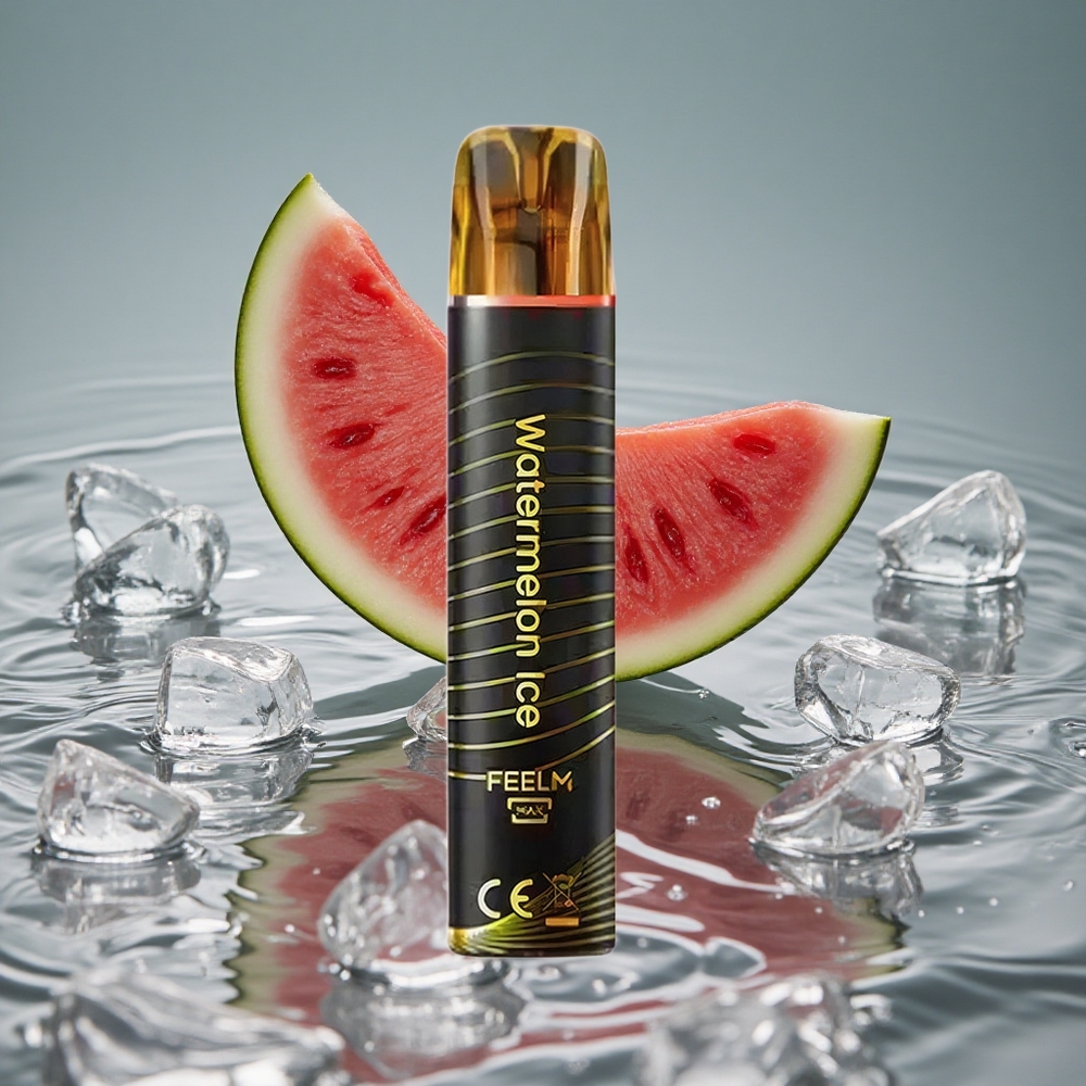 JNR BlackGolden 800 Puffs Vienkartinis Vape Arbūzas Ledas