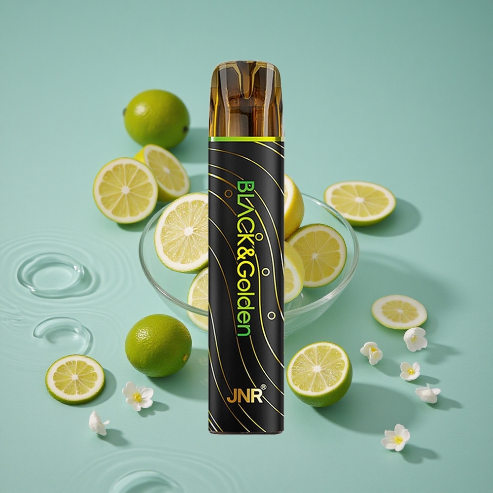 JNR BlackGolden 800 Puffs Vienkartinis Vape Citrina  Rūgščiadumblis