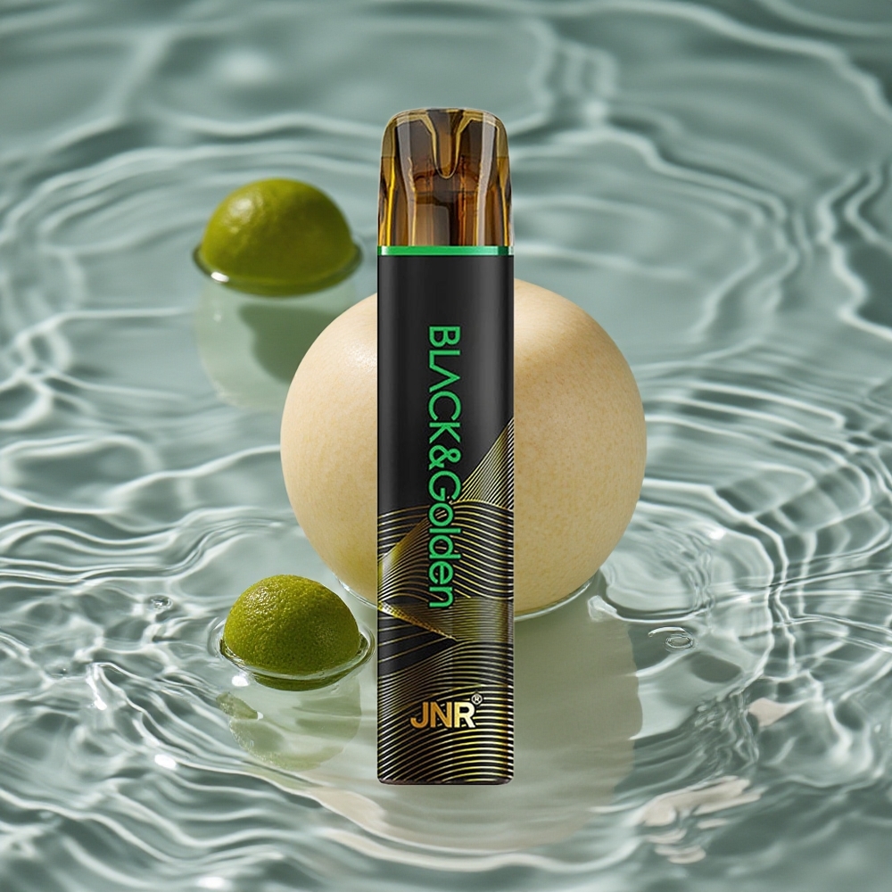JNR BlackGolden 800 Puffs Vienkartinis Vape Rūgštus Obuolys