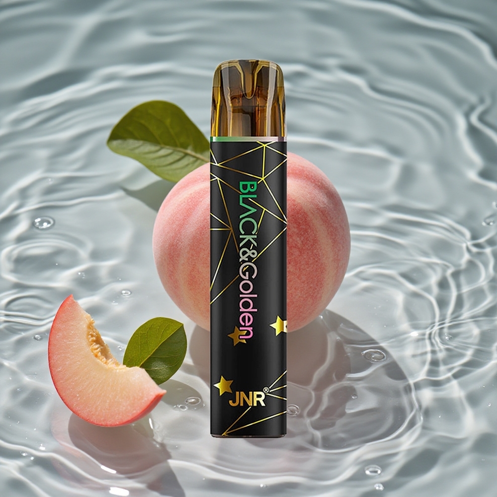 JNR BlackGolden 800 Puffs Vienkartinis Vape Vaisius Persikas
