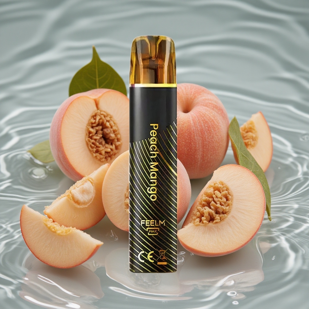 JNR BlackGolden 800 Pūfai Vienkartinis Vape Persikas Mango