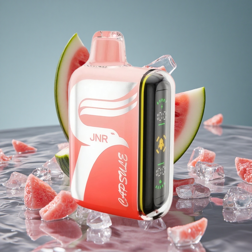 JNR Capsule 15000 Puffs Vienkartinis Vape Arbūzas Brazz Ledas