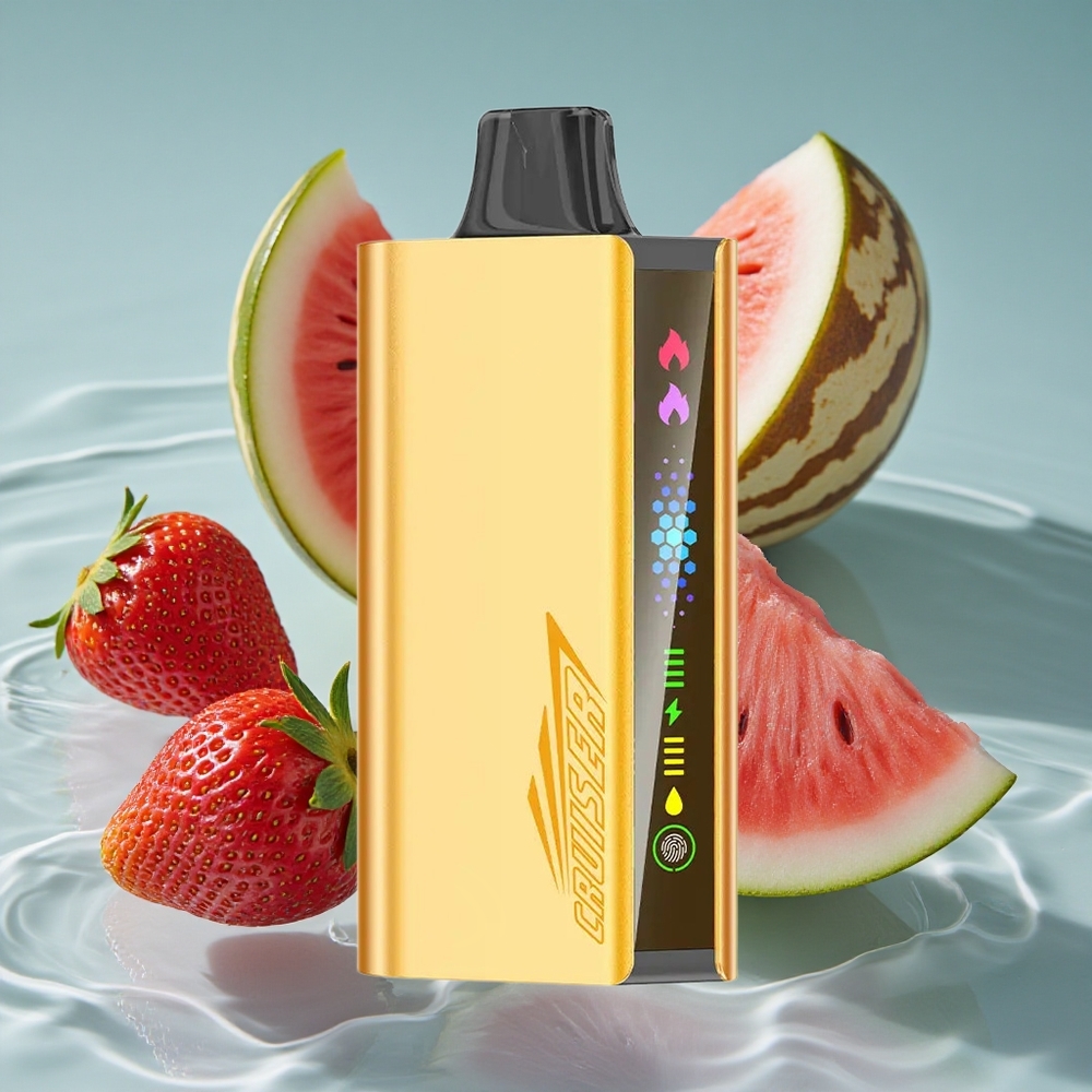 JNR Cruiser 12000 Puffs Neįkraunamas Vienkartinis Vape Žemuogės Kokoso Arbūzas