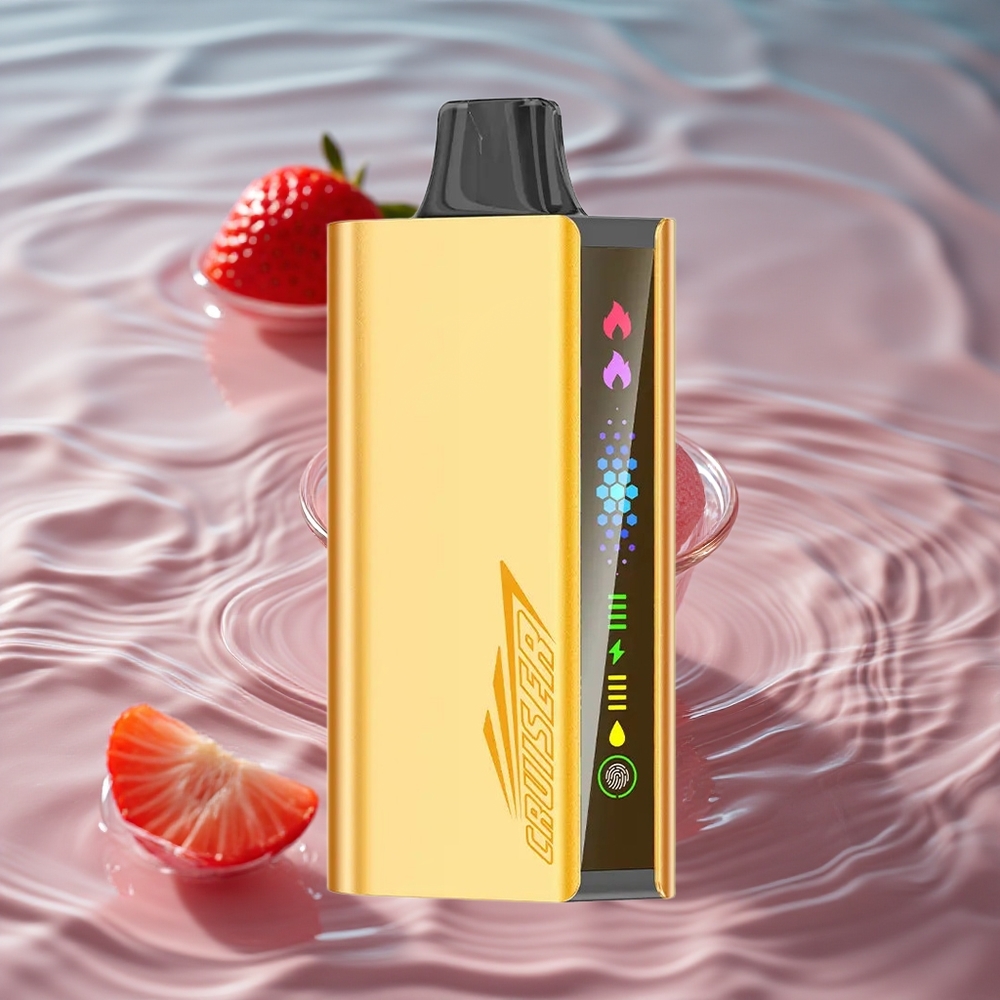 JNR Cruiser 12000 Puffs No-Charge Vienkartinis Vape Chupa Chups Braškė