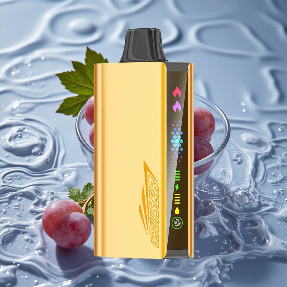 JNR Cruiser 12000 Puffs No-Charge Vienkartinis Vape Vynuogių Ledas