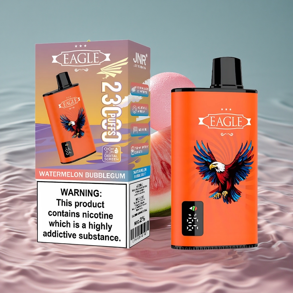 JNR EAGLE Smart 23000 Puffs 25ml Talpos Vienkartinis Vape Arbūzas Kramantis