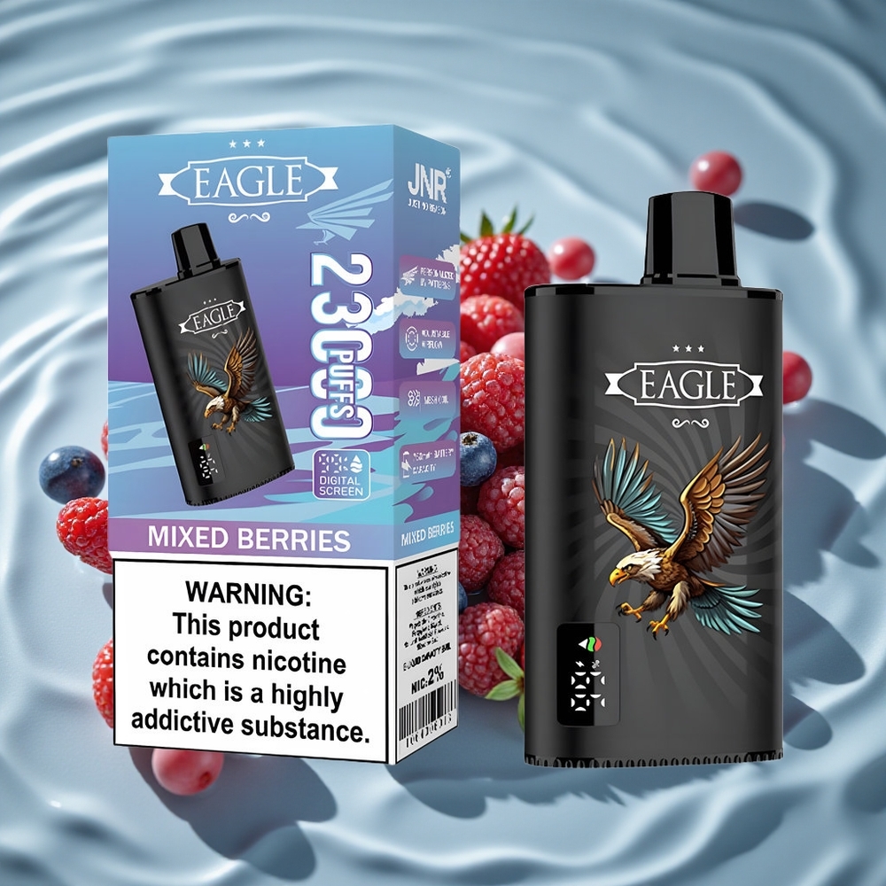 JNR EAGLE Smart 23000 Puffs Vienkartinis Vape Mišrios Uogos