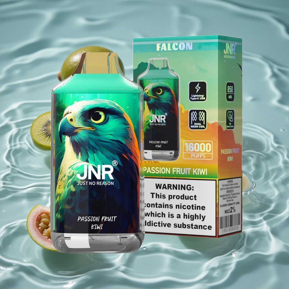 JNR Falcon 16000 Puffs Vienkartinis Vape Marango Kiwi