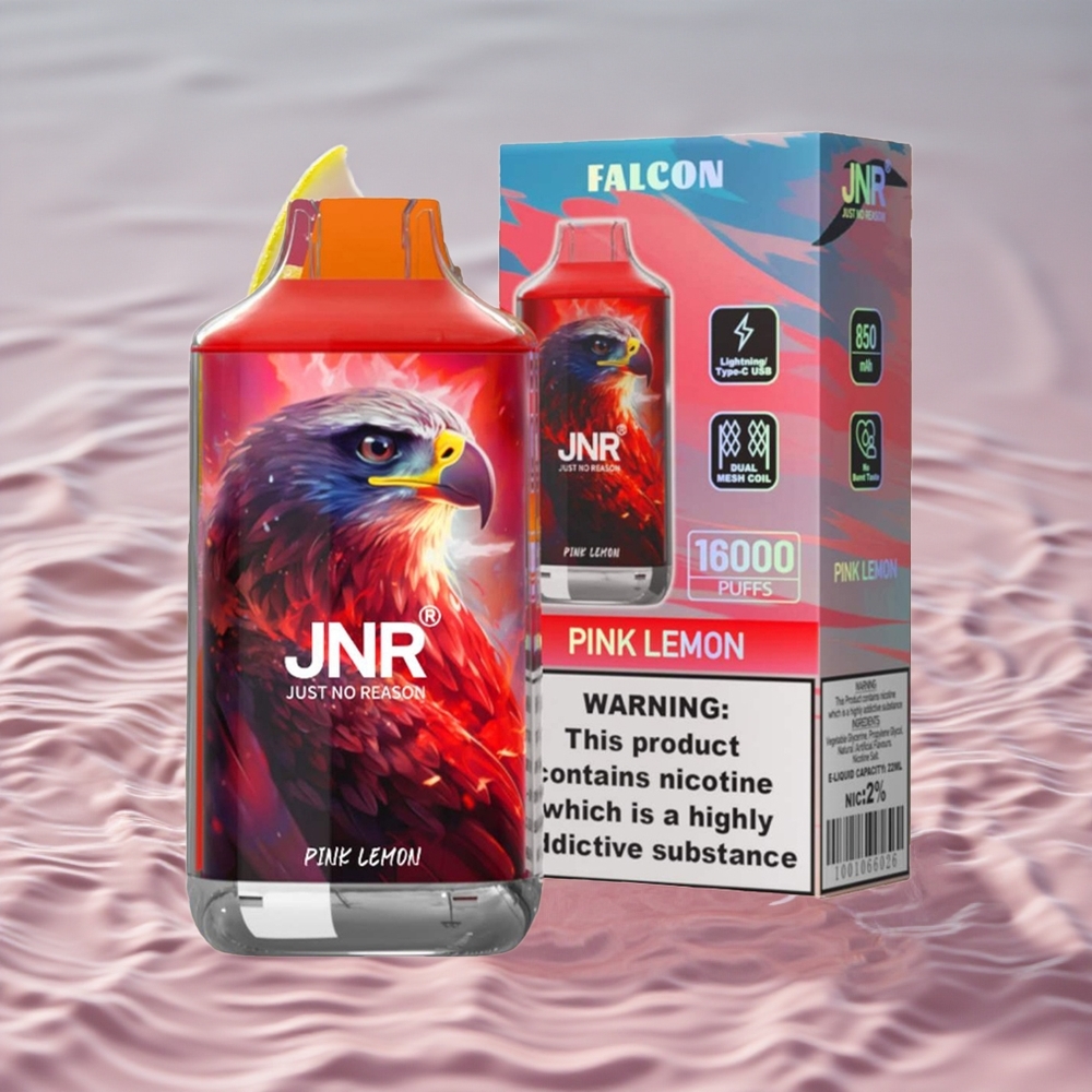 JNR Falcon 16000 Puffs Vienkartinis Vape Rūgščios Citrinos