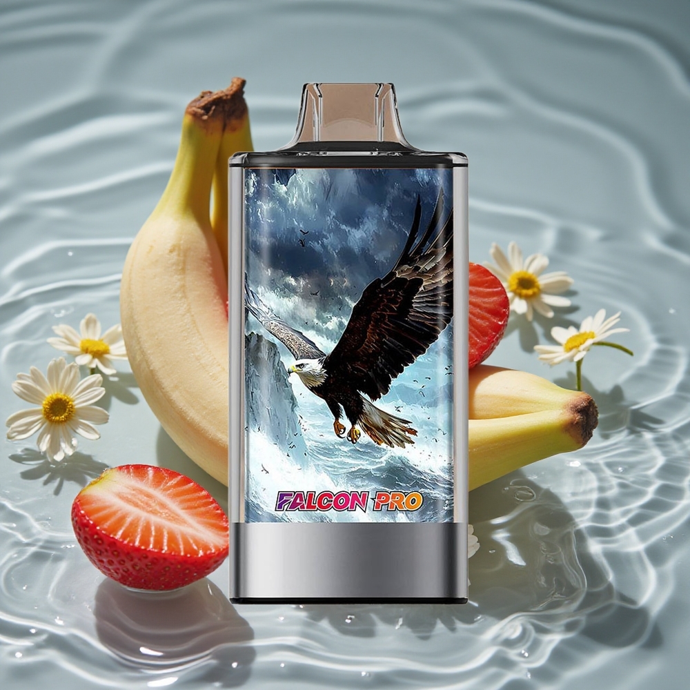 JNR Falcon Pro 28000 Braškės Bananų USB Type-C Vienkartinis Vape