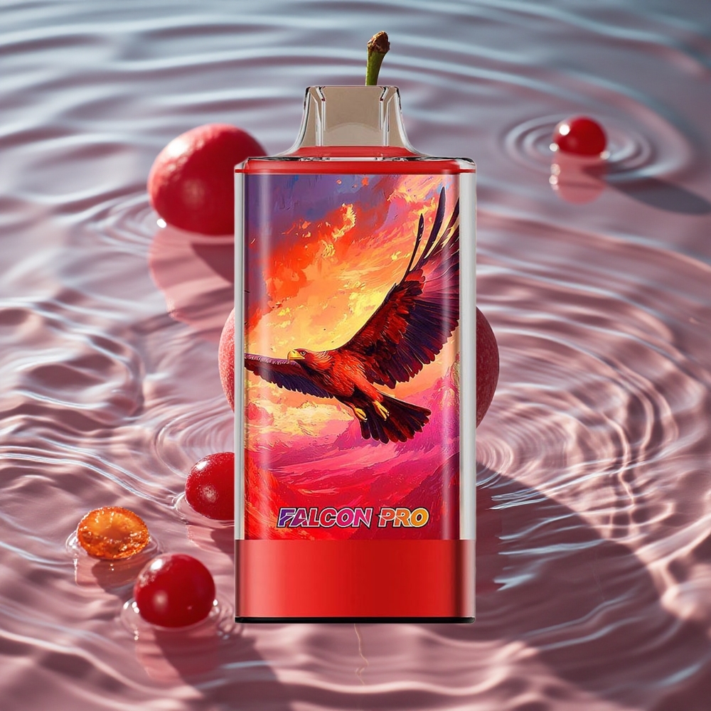 JNR Falcon Pro 28000 Išmetamasis Vaporizatorius su 28000 Puffs ir Vyšnių Kola