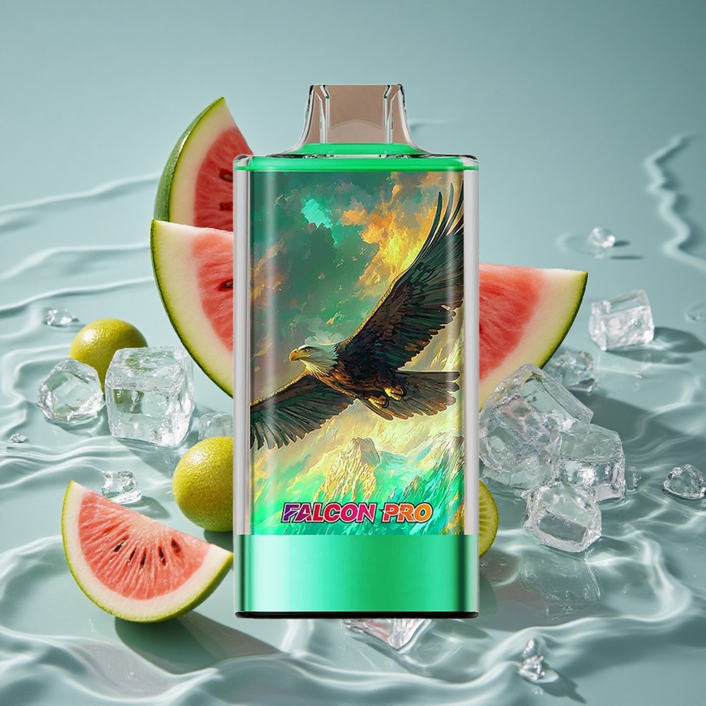 JNR Falcon Pro 28000 Vienkartinis Vape Kiwi Arbūzas Ledas su 28000 Traukimų