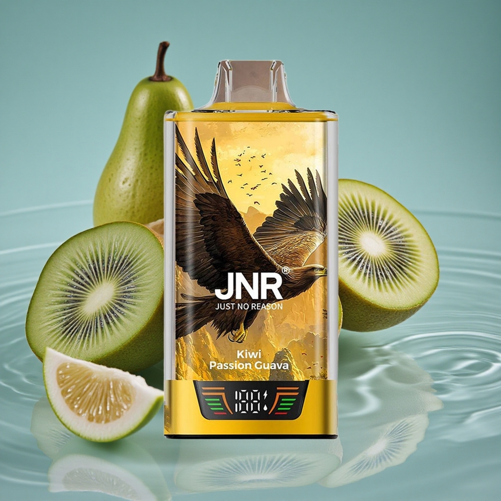 JNR Falcon Pro 28000 Vienkartinis Vape Kiwi Pasijonės Gvava su 28000 Traukimų