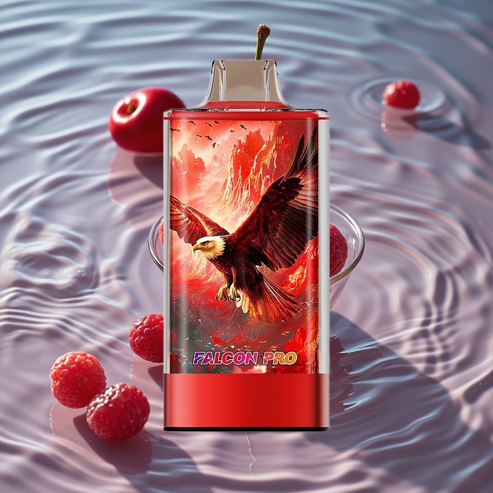 JNR Falcon Pro 28000 Vienkartinis Vape Vyšnių Uogų su 28000 Traukimų